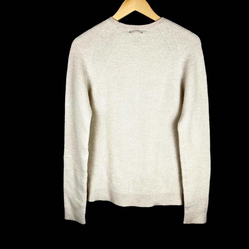 Club Monaco Alpaca Sweater‎ ivory classic minimalist size M